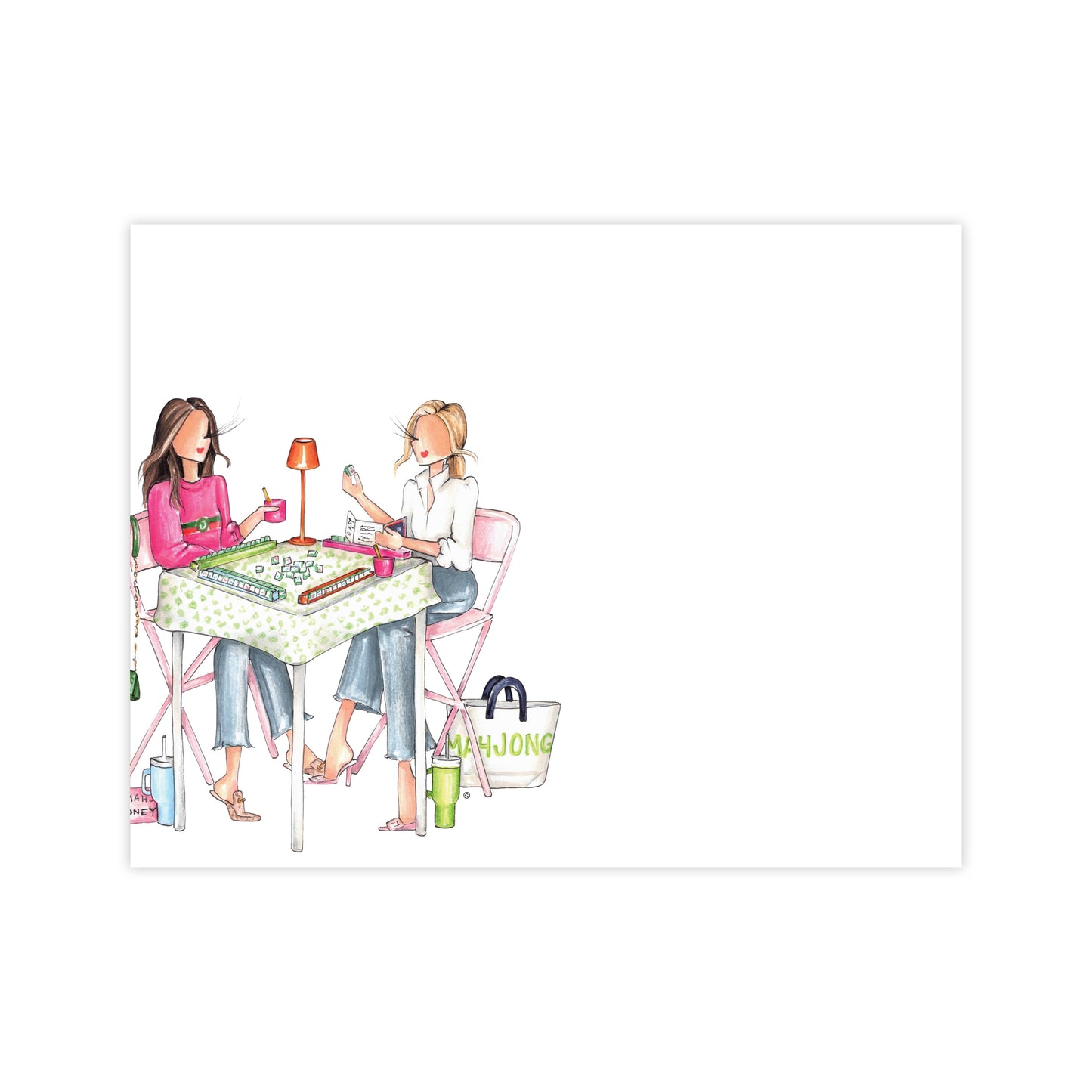 Notecard Set - Mahjong