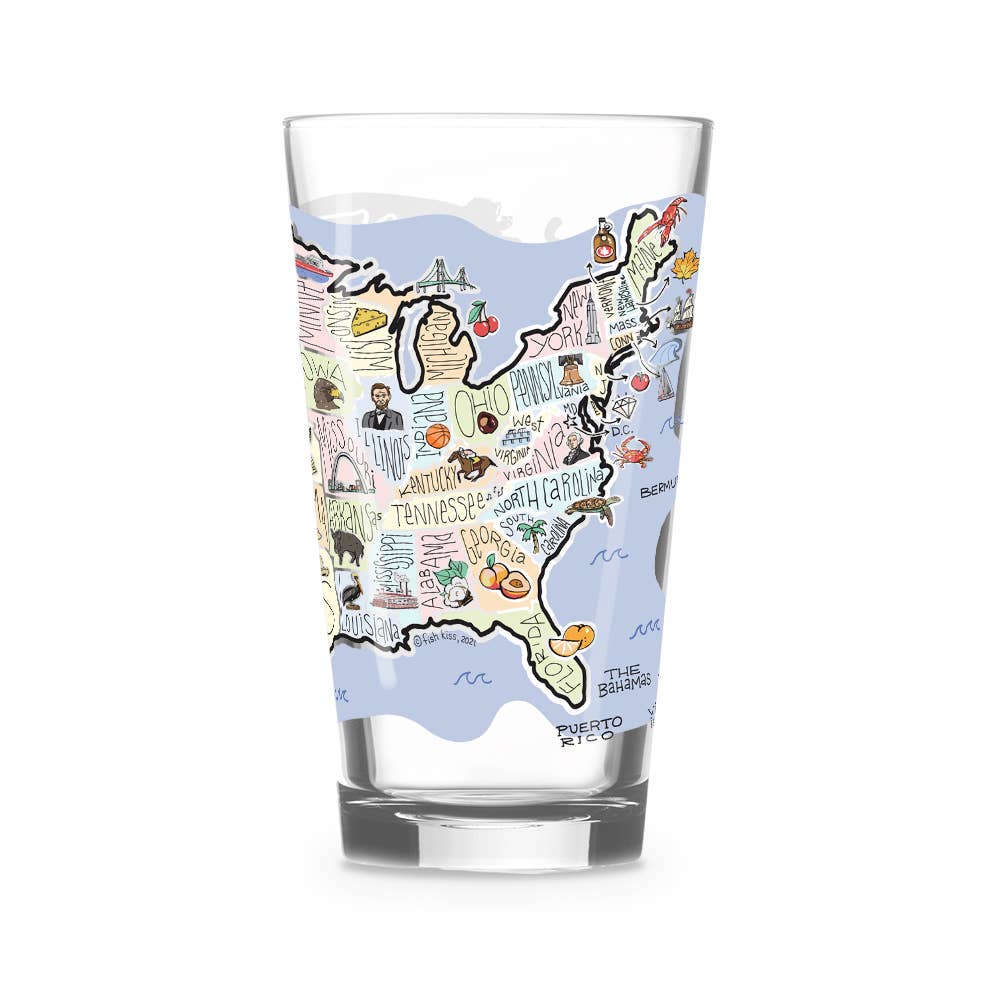 America Pint Glass