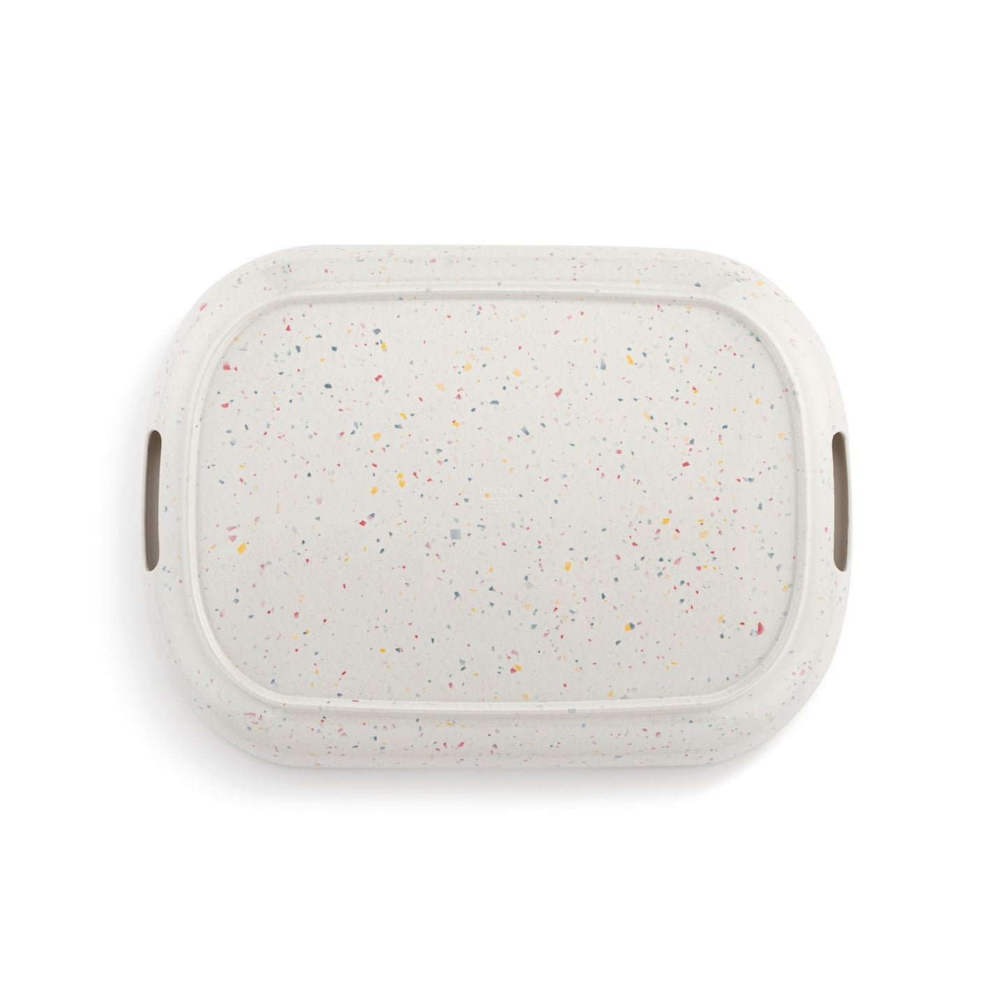 Confetti Melamine Tray with Handles
