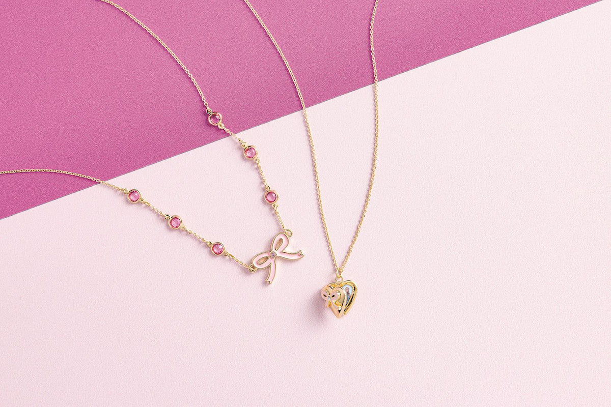 Bow Locket Necklace