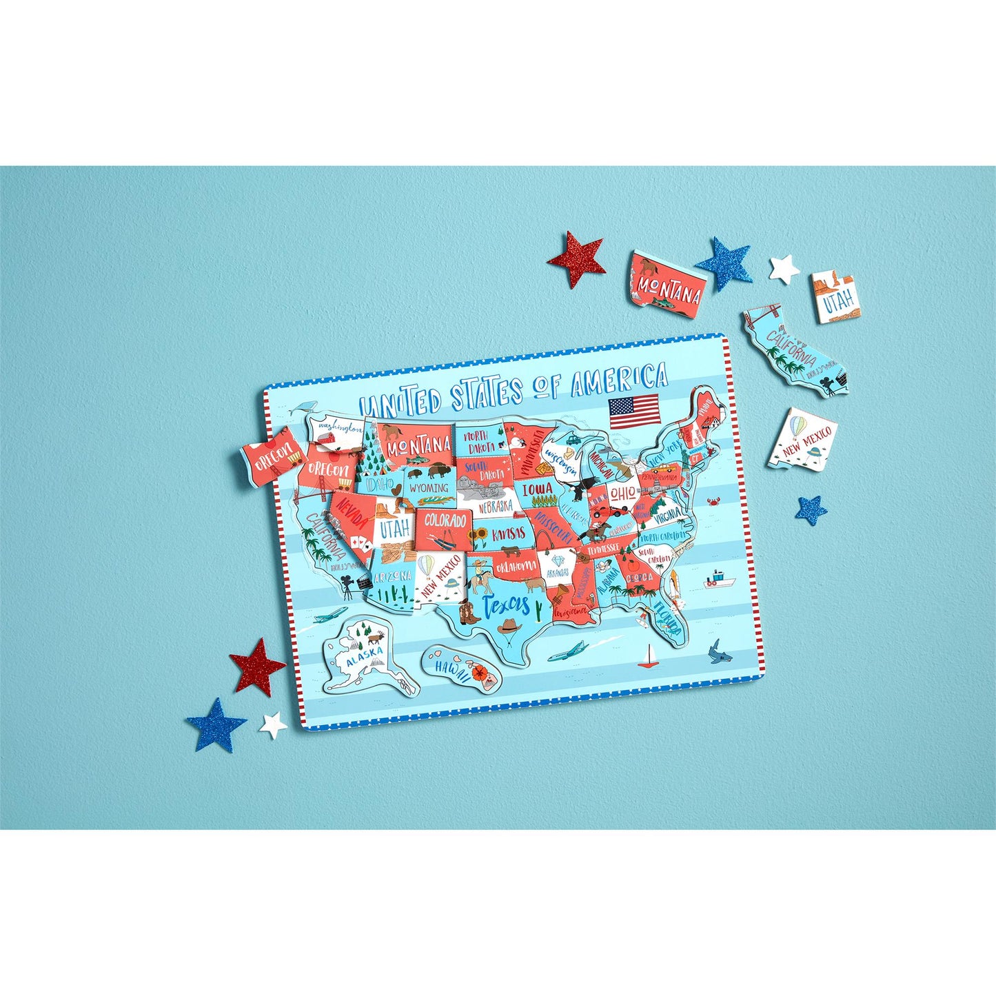 United States Map Puzzle