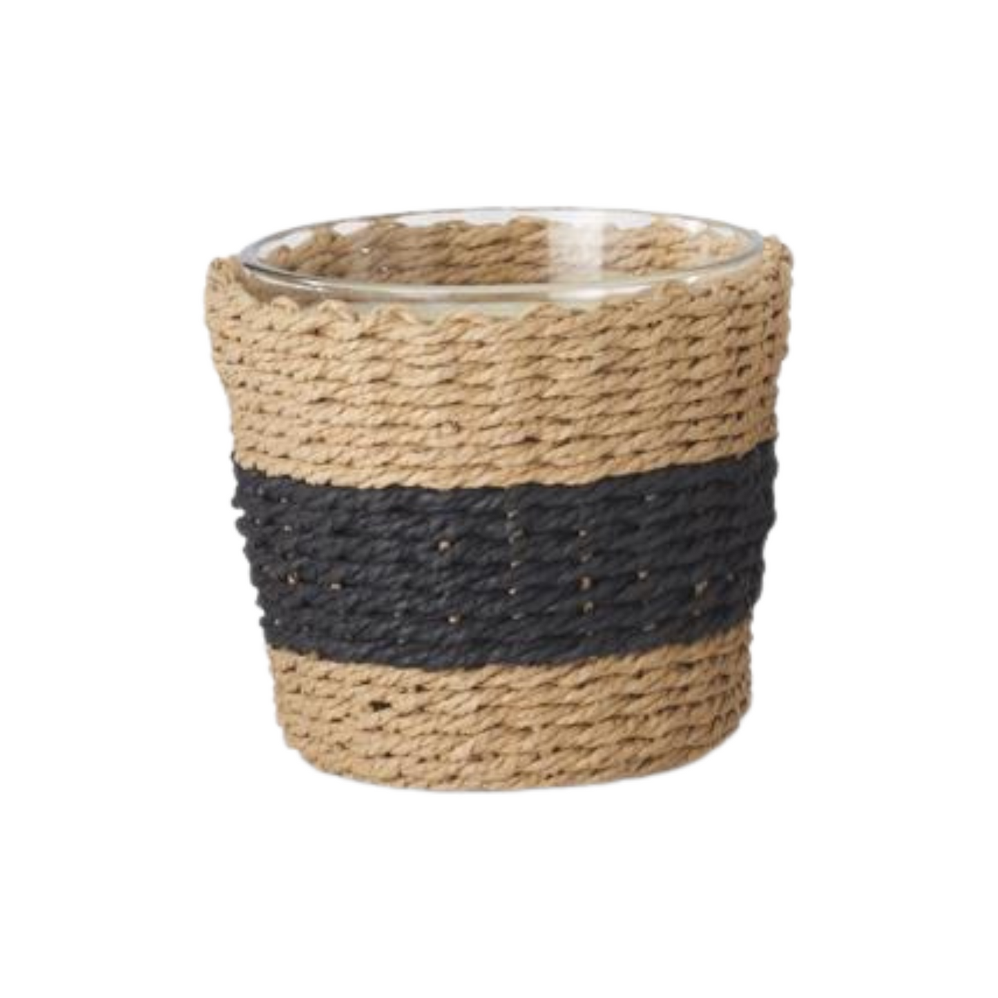 Natural Wicker Sleeve Soy Candles