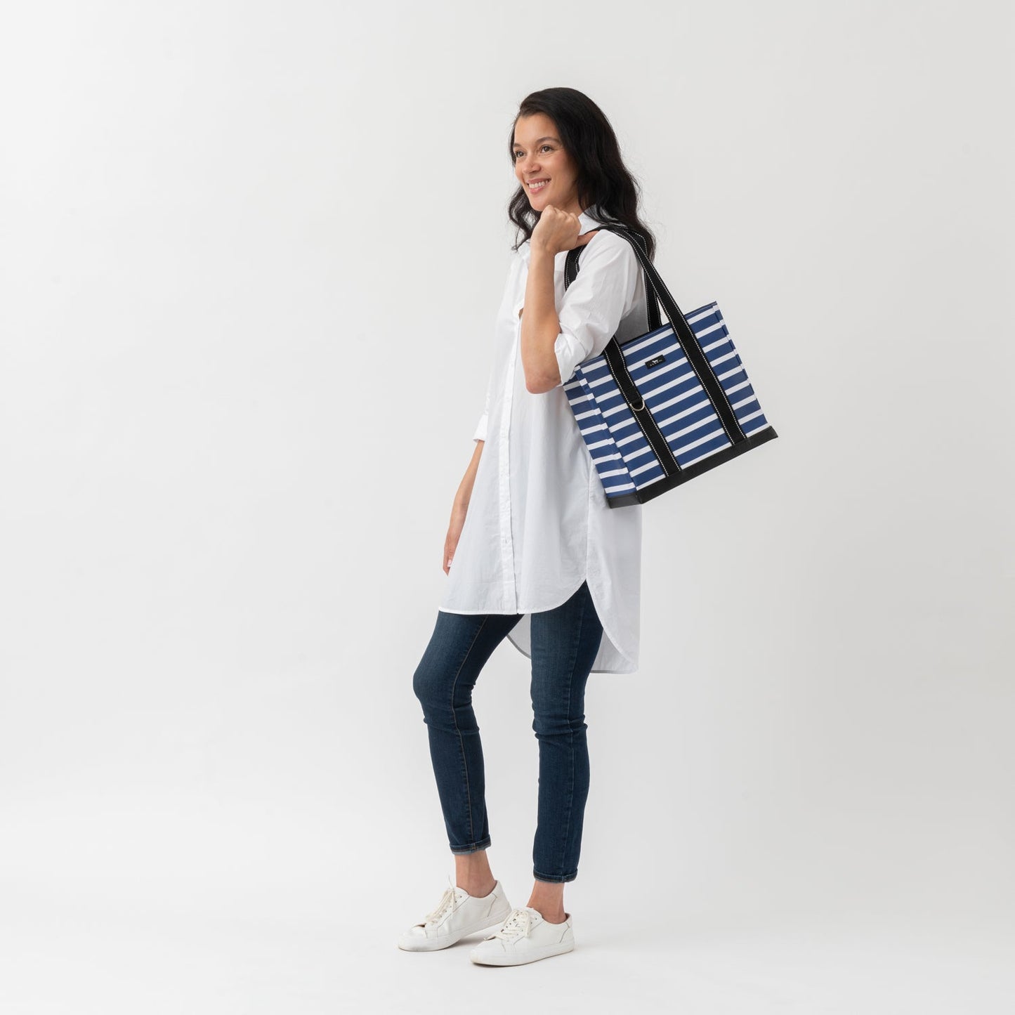 Original Deano Tote Small - Stripe A Pose