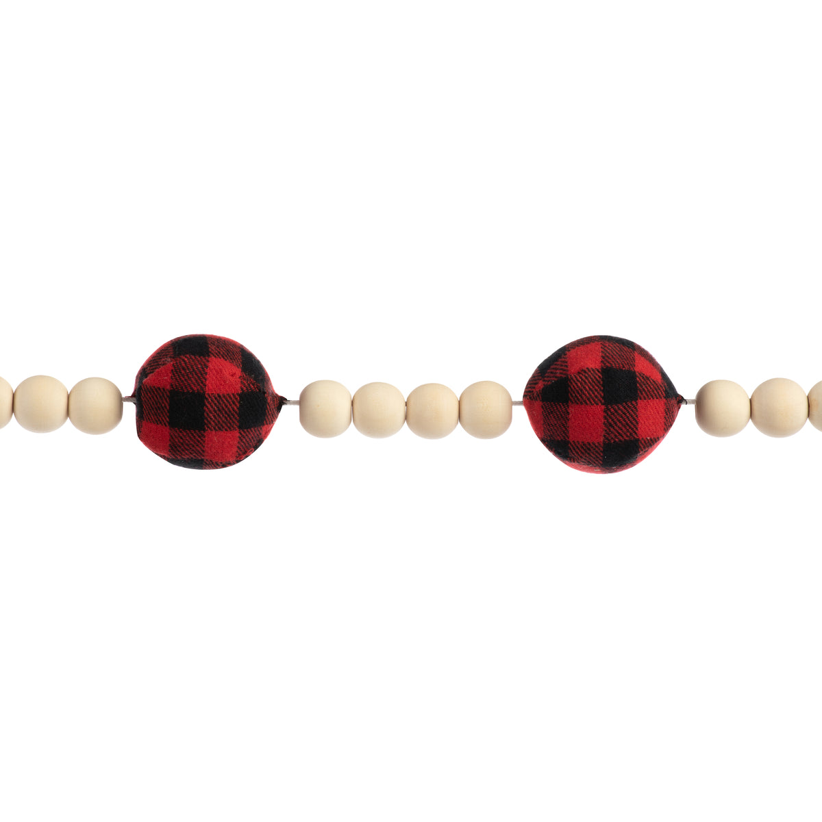 Plaid Beaded Garland
