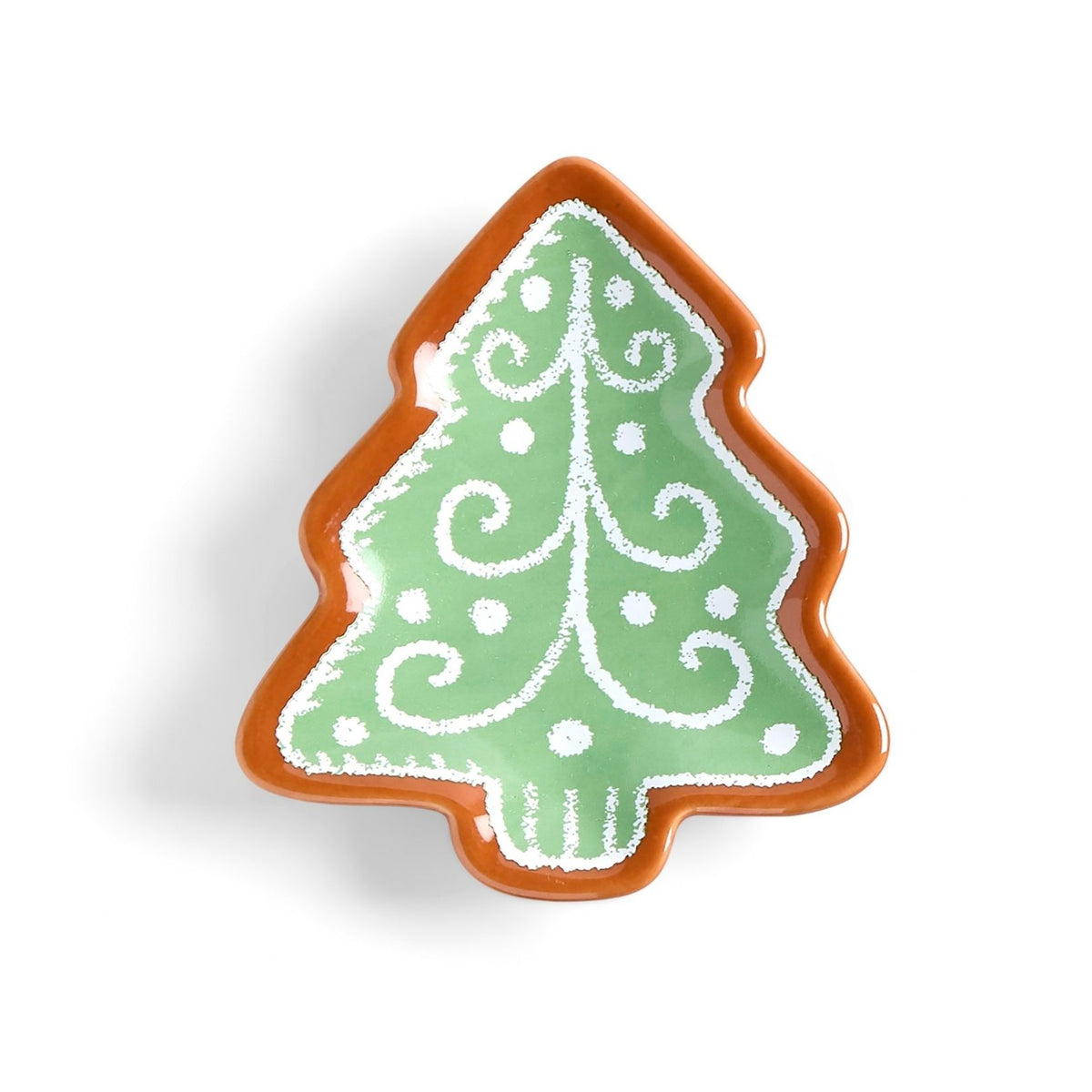 Christmas Tree Cookie Trinket Dish