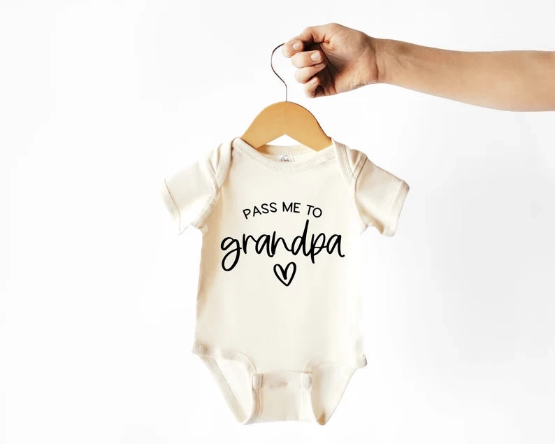 Short Sleeve Bodysuit - Pass Me To Grandpa