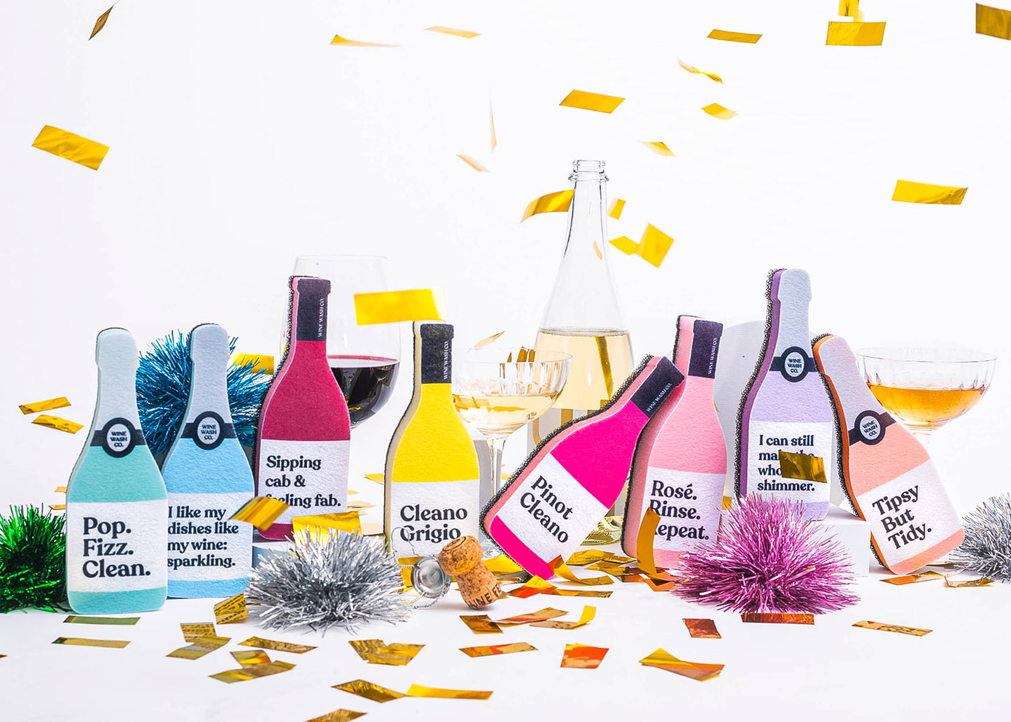 Scrubbly™ Kitchen Sponge - Cleano Grigio