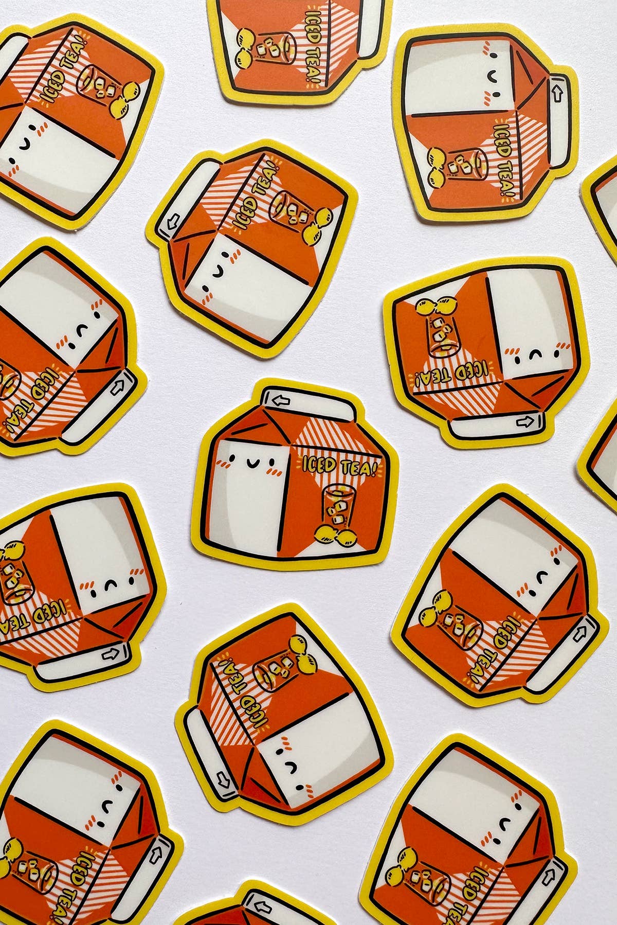 Pittsburgh Tea Carton Mini Sticker