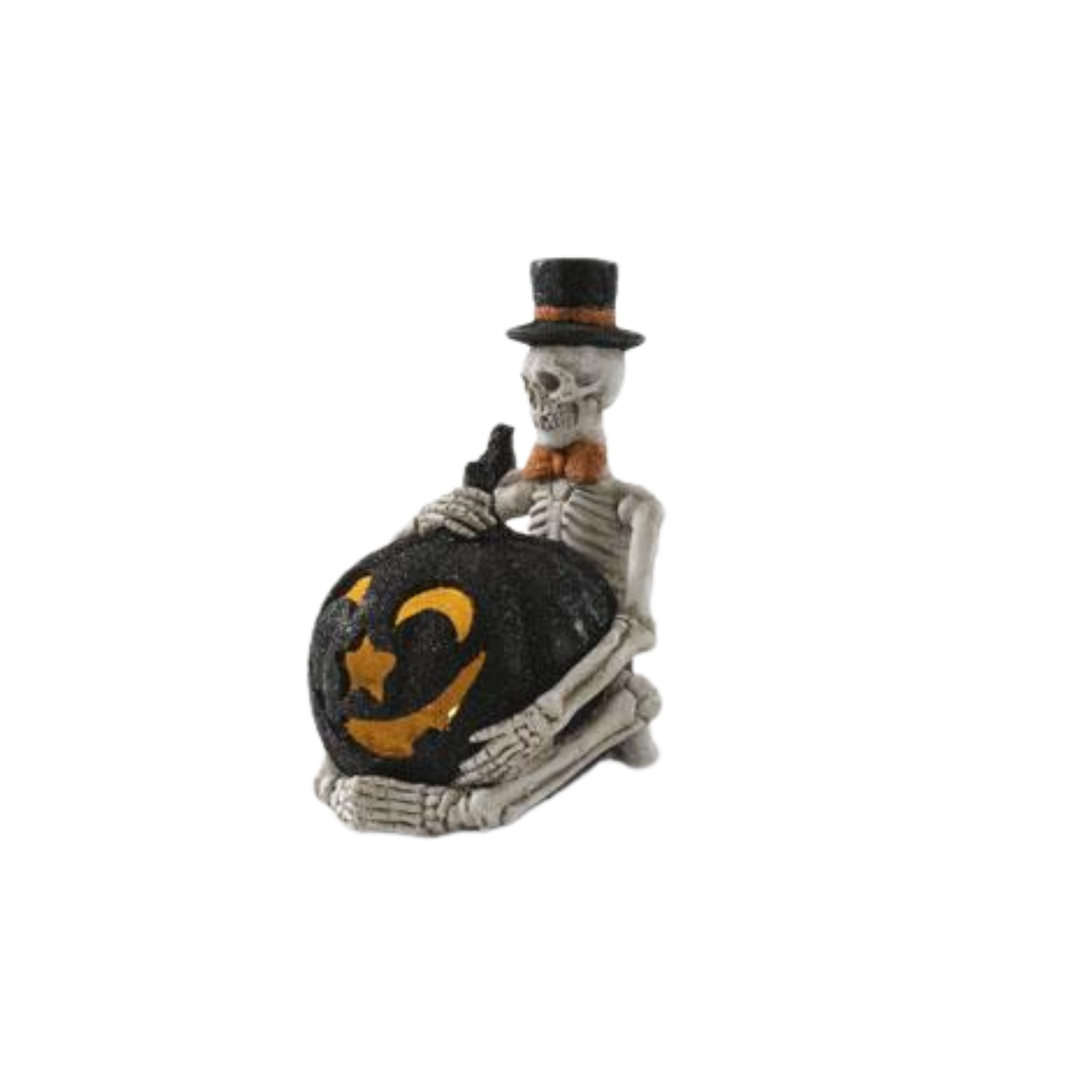 LED Skeleton & Jack-O-Lantern Sitters