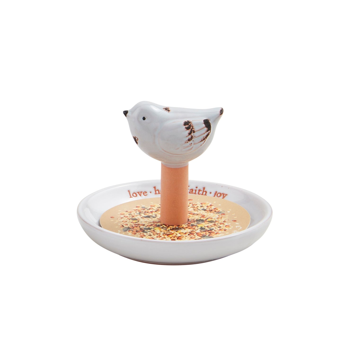 Ceramic Bird Feeder - Bluebird