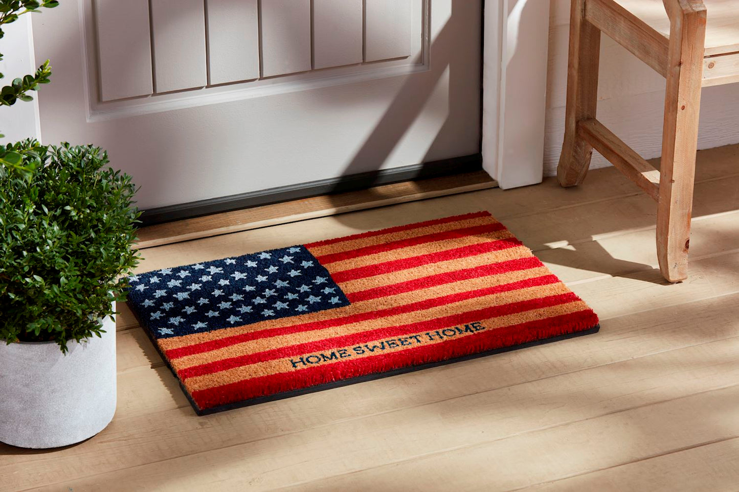 American Flag Doormat