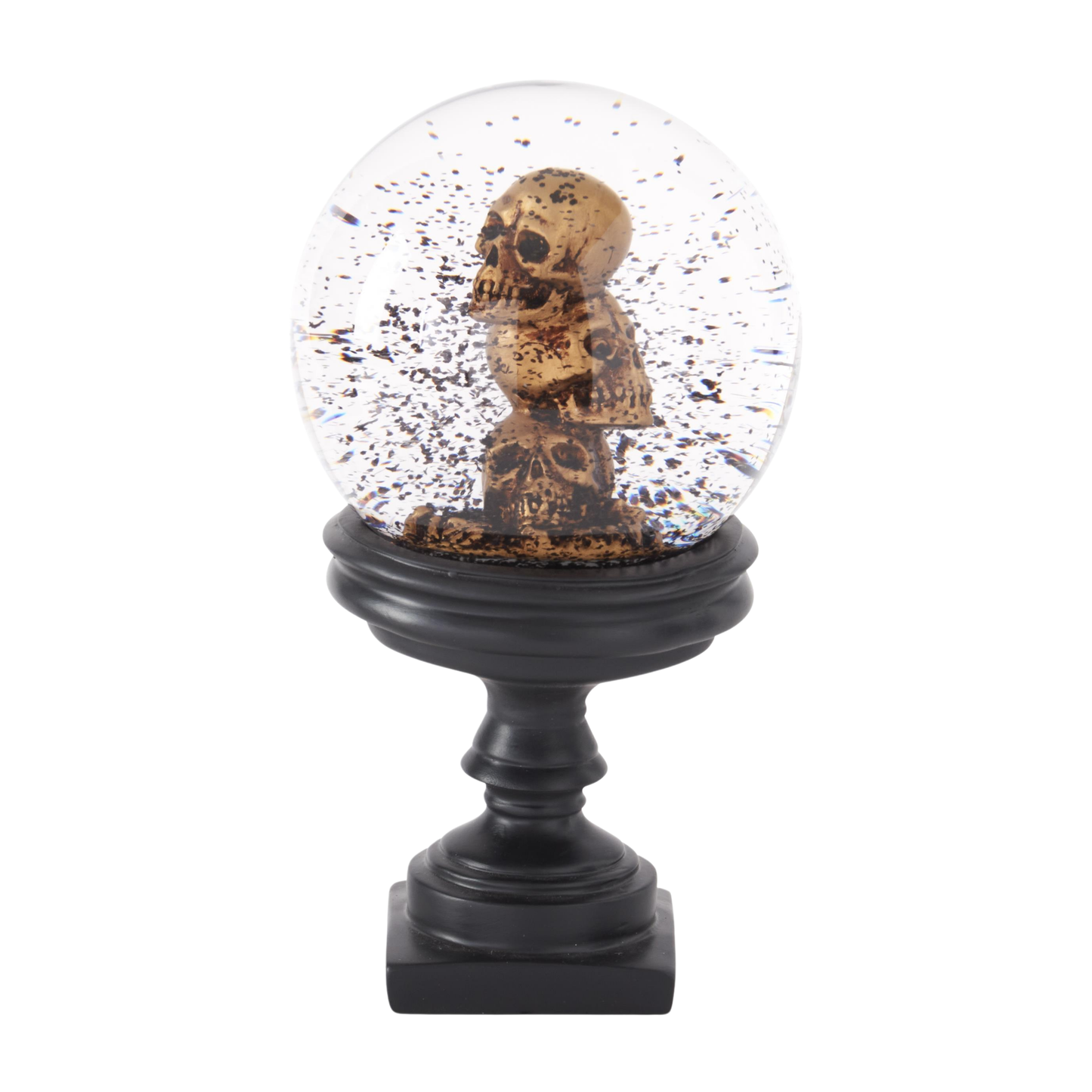 Halloween Skull Snow Globe - Three Skulls