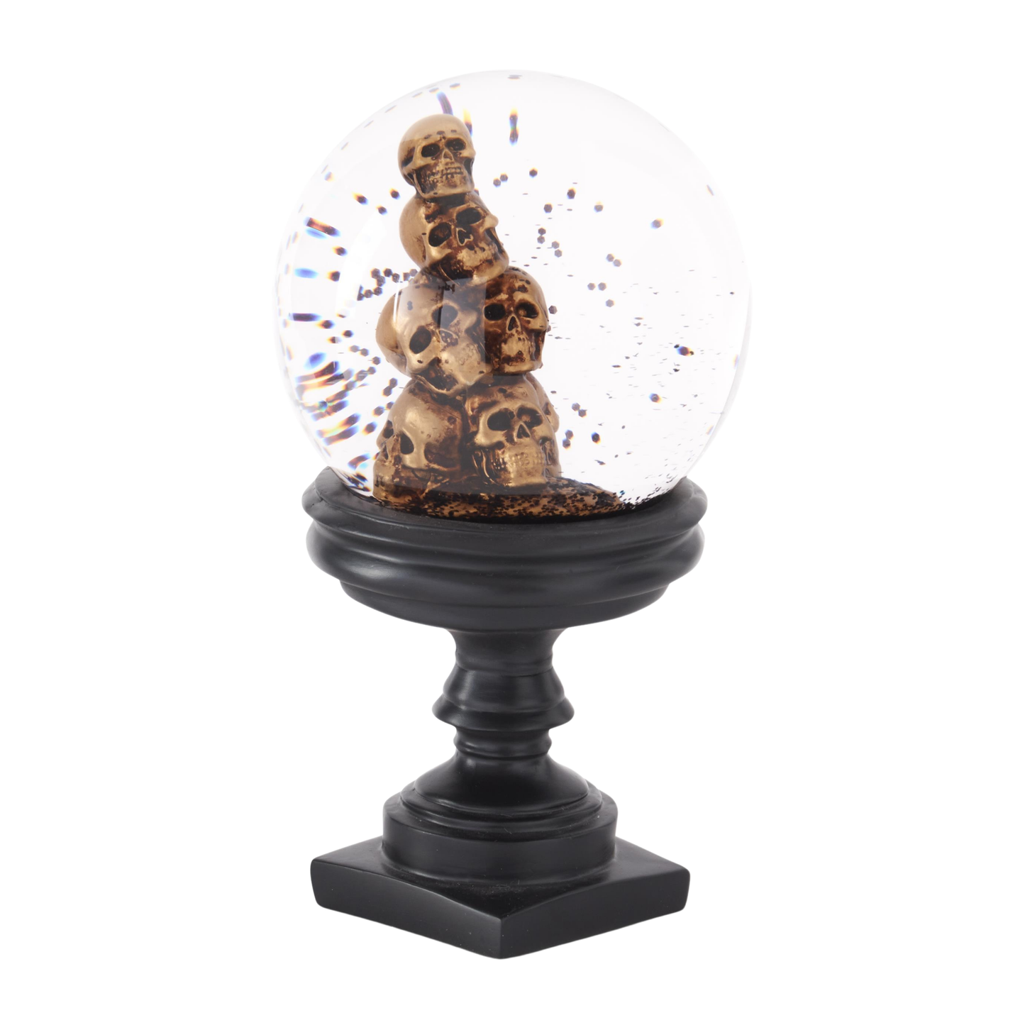 Halloween Skull Snow Globe - Skull Pile