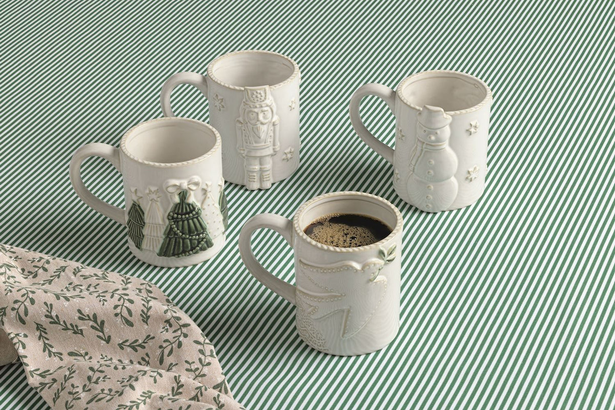 White Snowman Mug