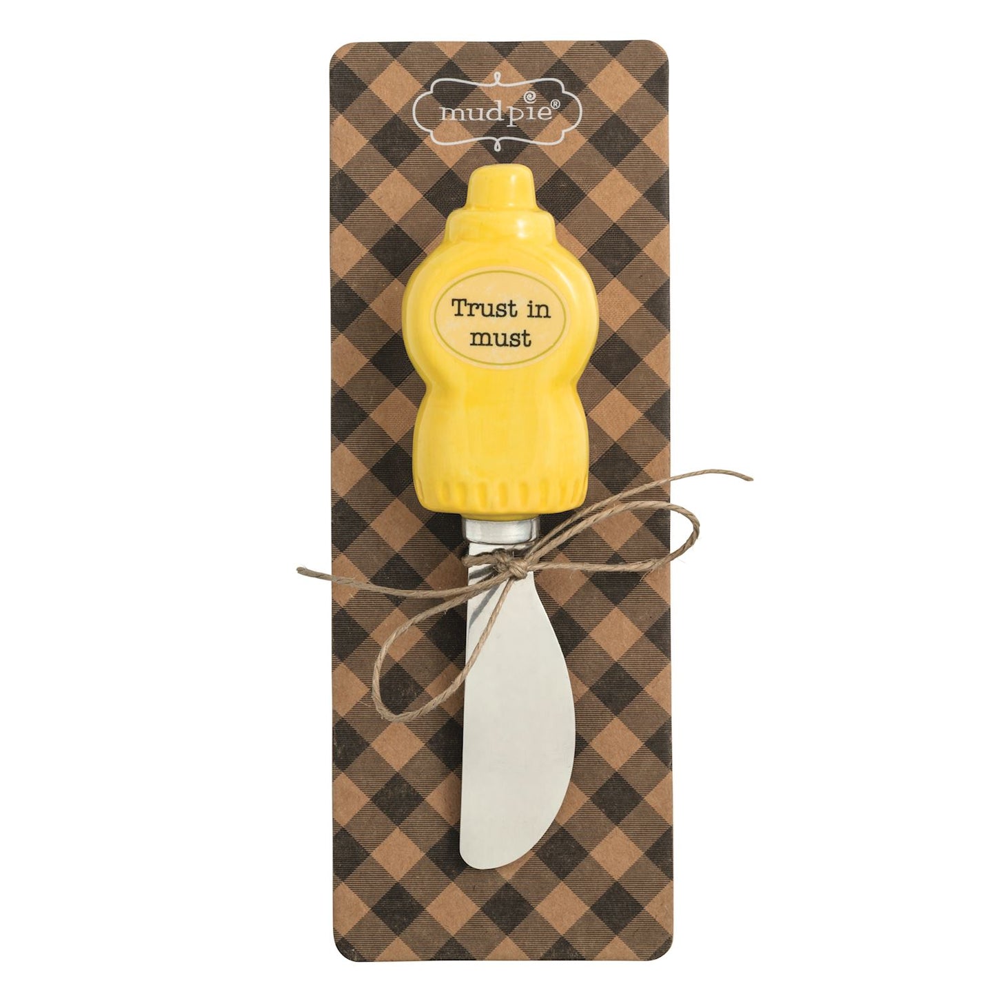Mustard Ceramic Spreader