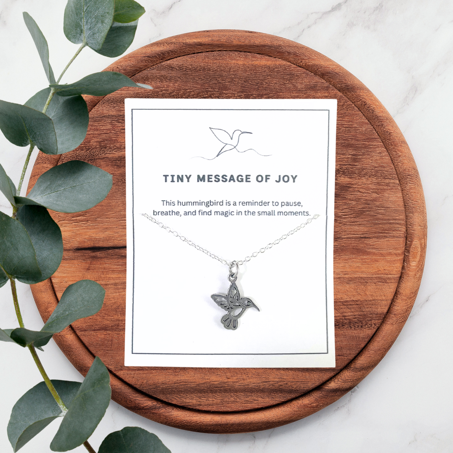 Hummingbird Necklace