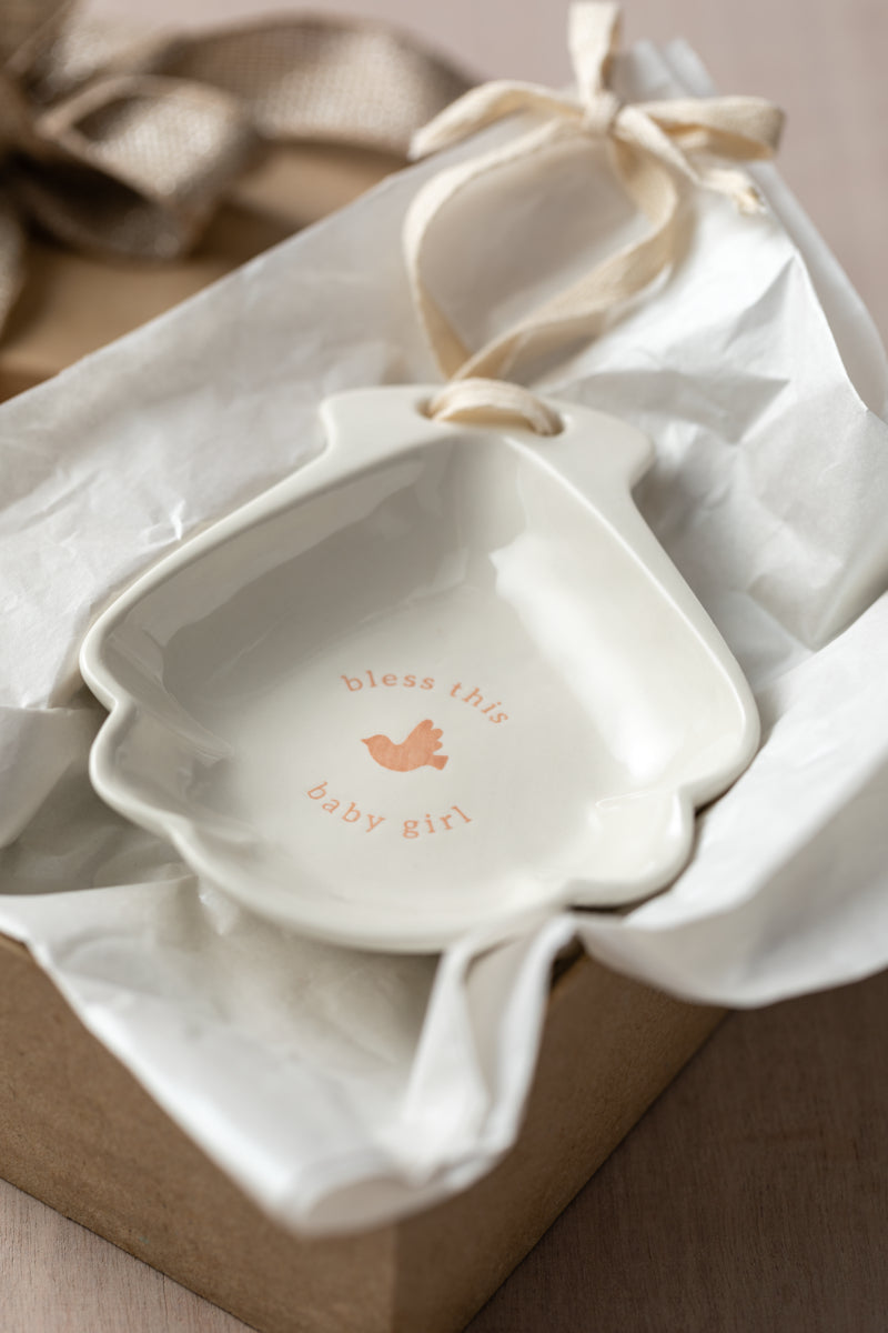 Baptism Bowl - Girl