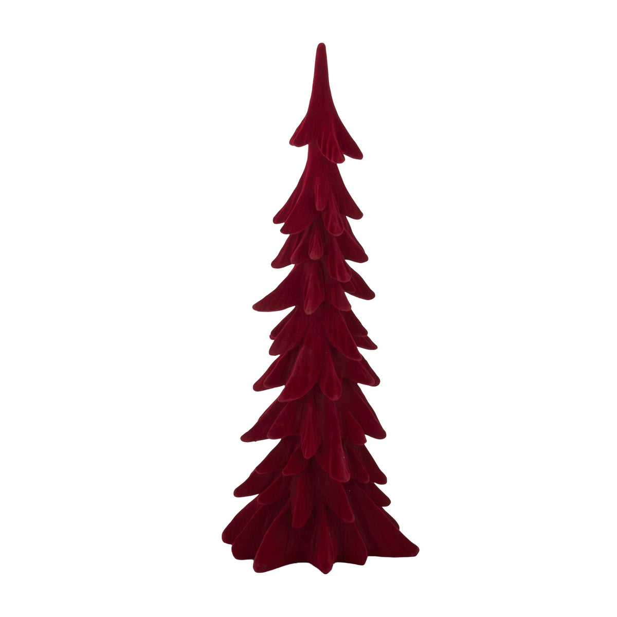 Small Red Velvet Christmas Trees