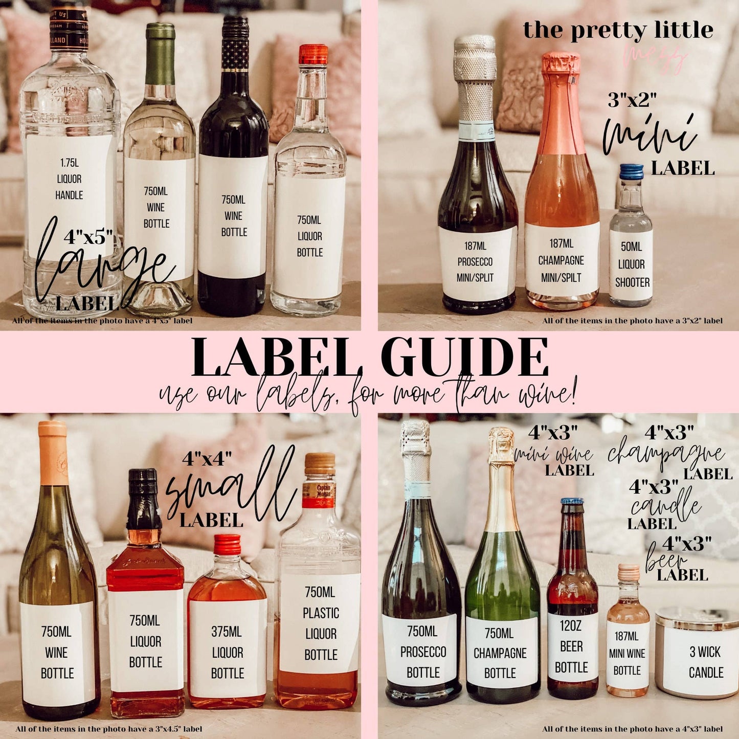 Our Favorite Wedding Party - Wine Label