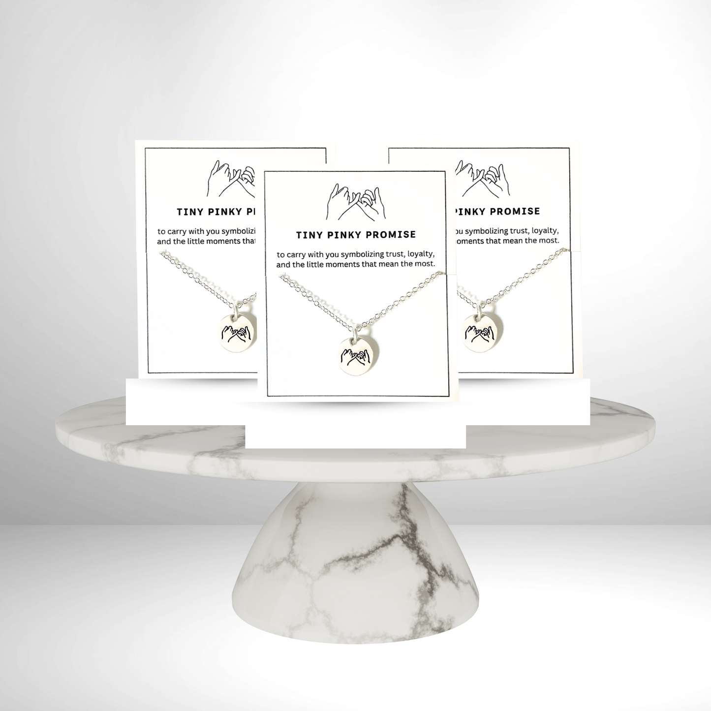 Pinky Promise Friendship Necklace