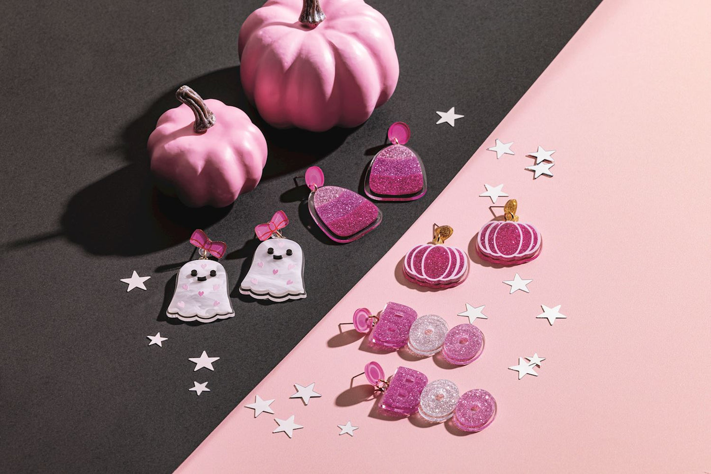 Halloween Earrings - Boo