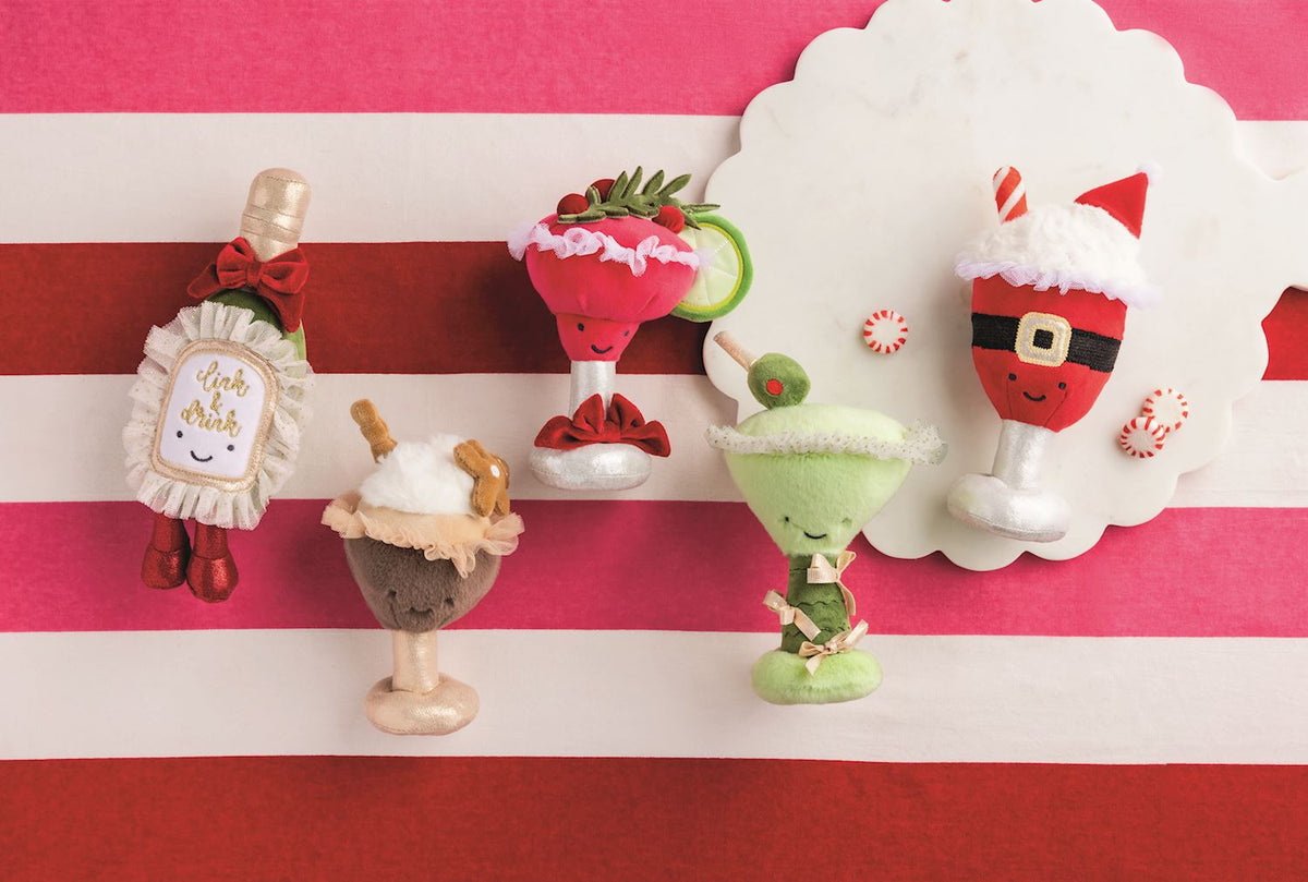 Cocktail Plush Pals - Martini