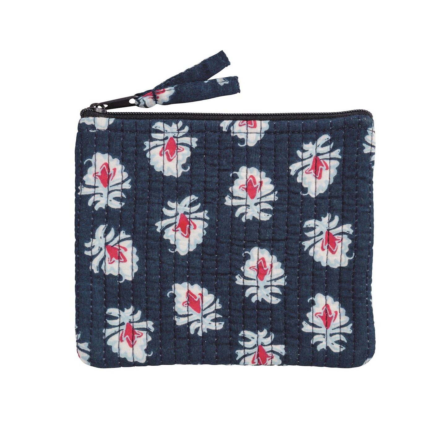 Americana Small Block Print Case - Navy