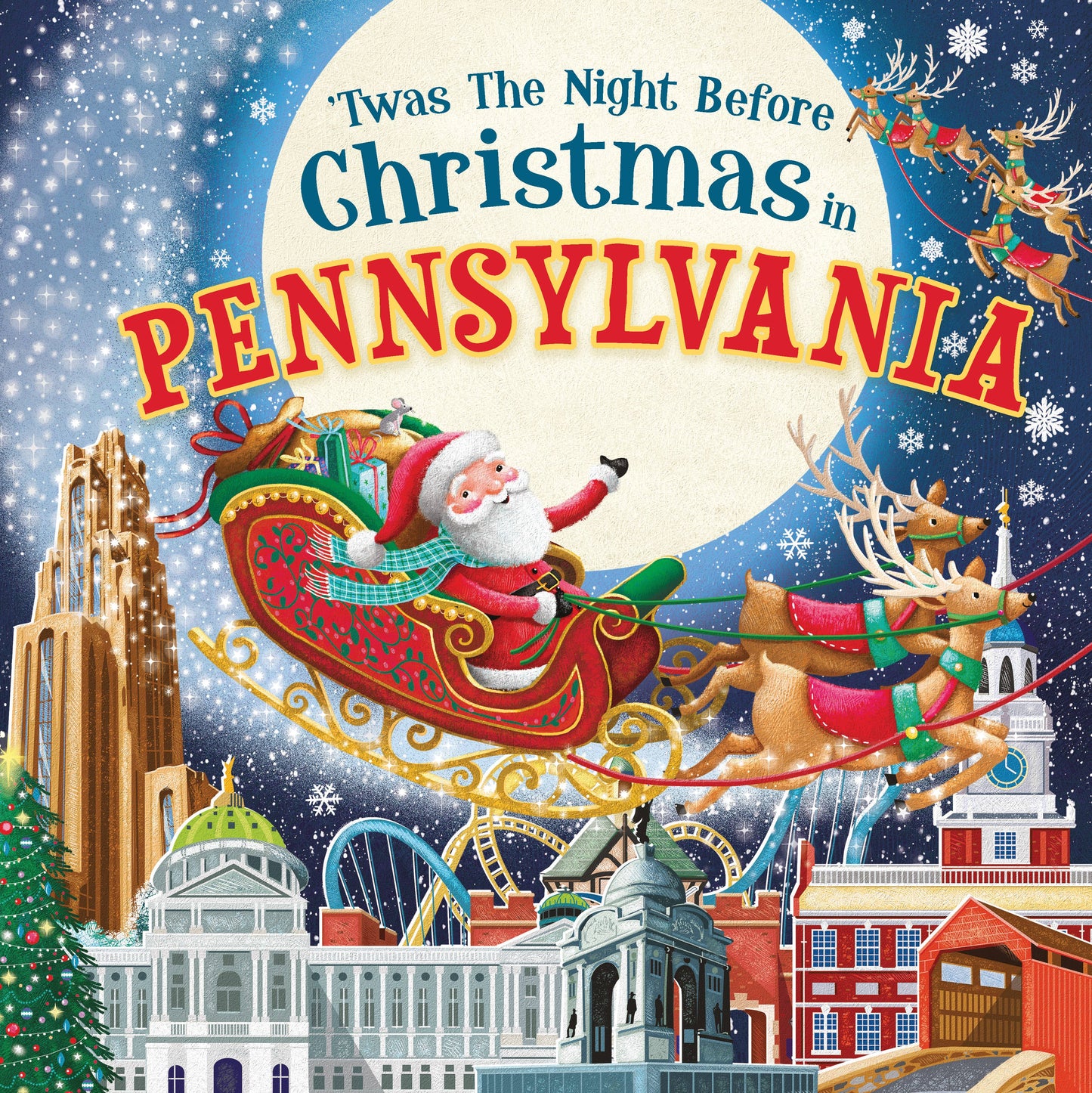 'Twas the Night Before Christmas in Pennsylvania Book