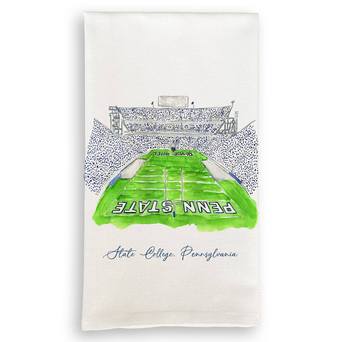 State College Pennsylvania Stadium Dishtowel