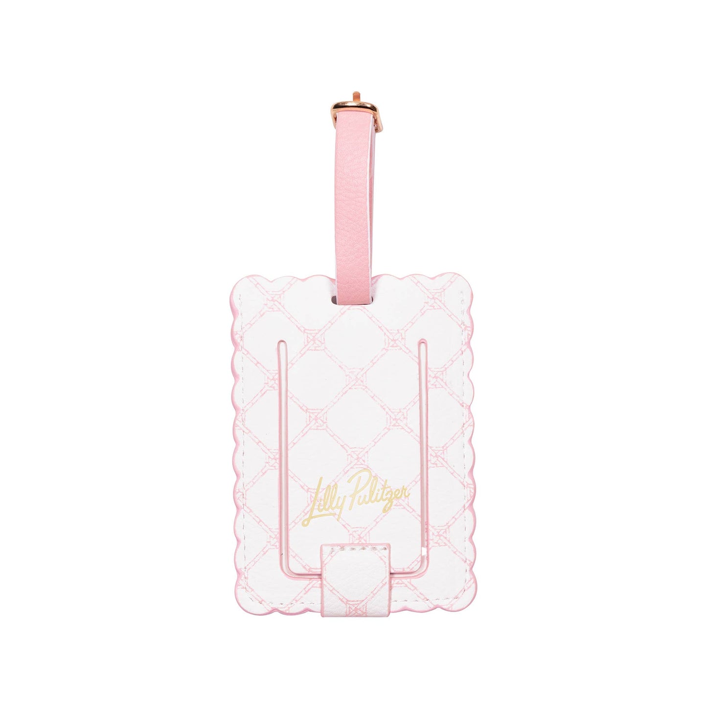 Scalloped Luggage Tag - Lilly Garden Home