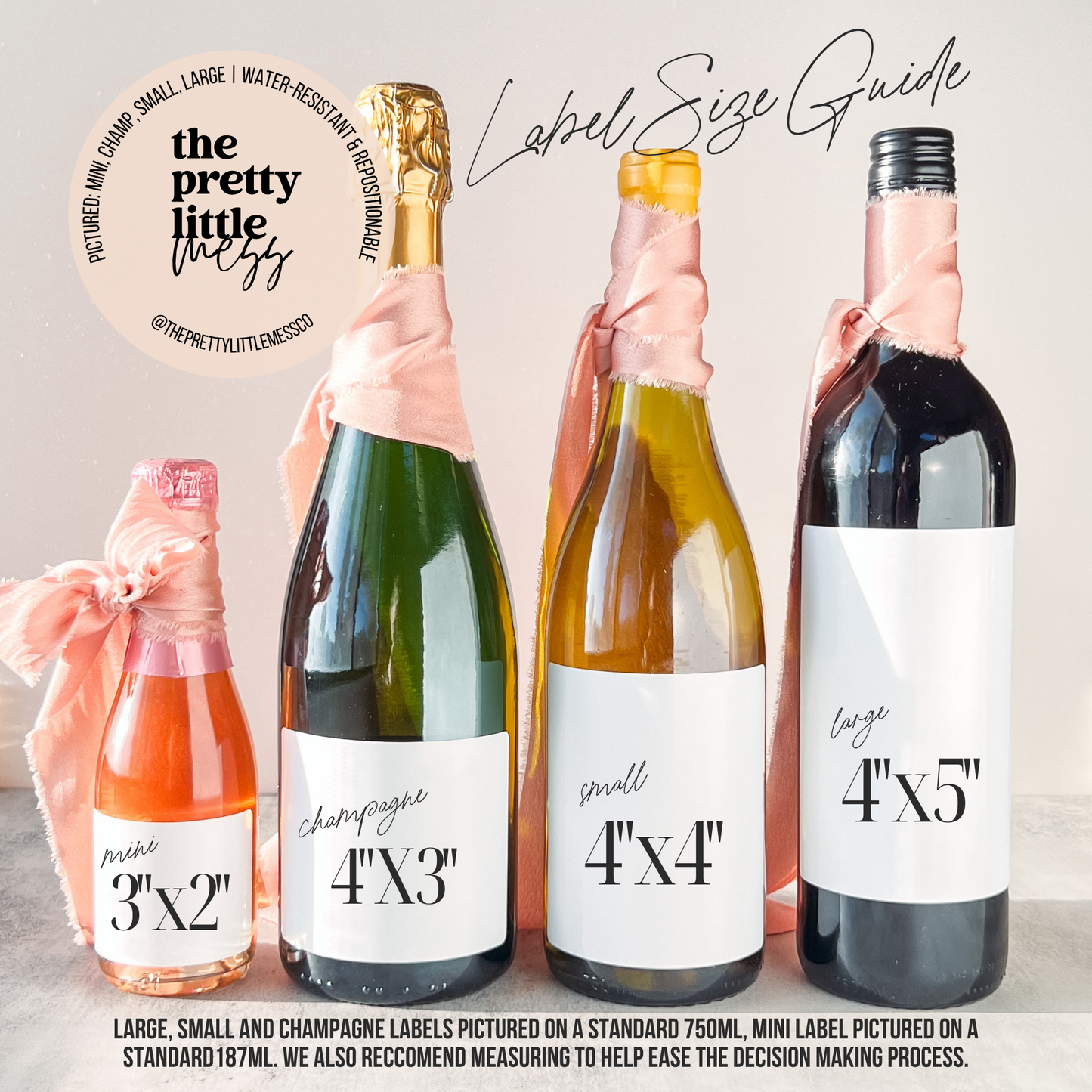 New House Wine - Wine Label