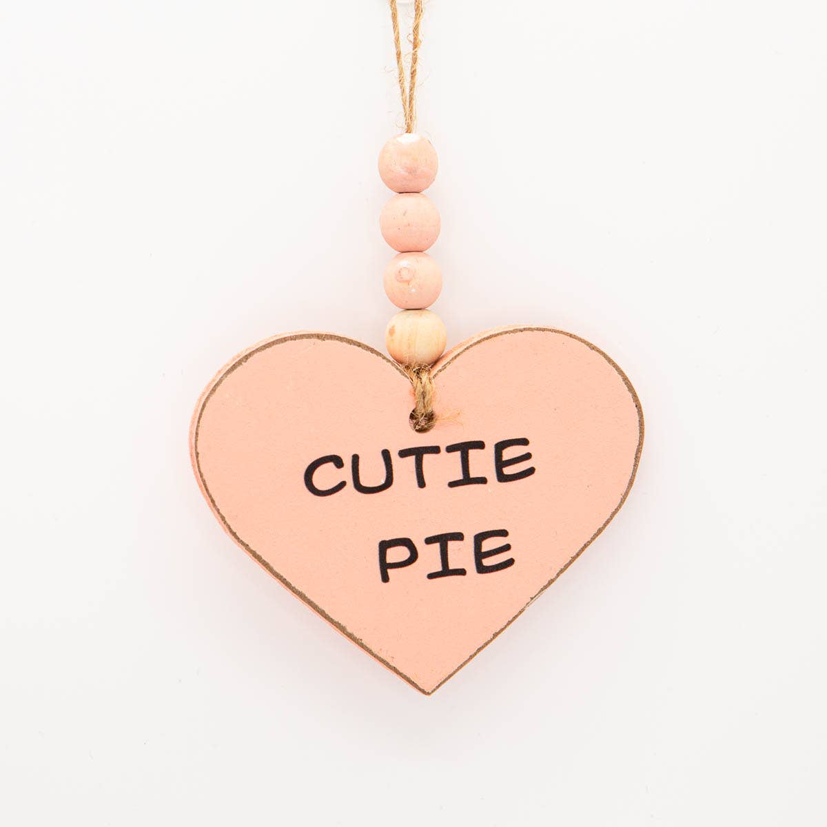 Cutie Pie Heart Ornament