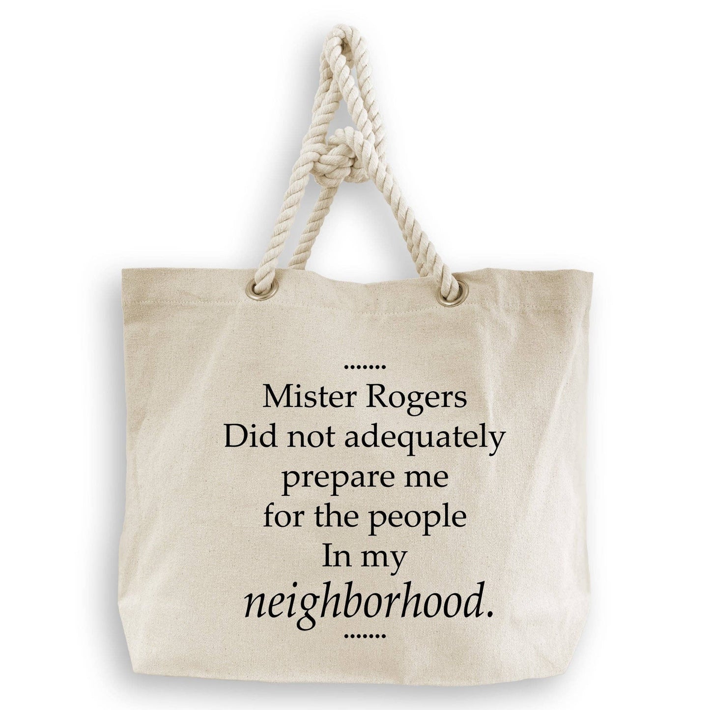 Mister Rogers Tote Bag
