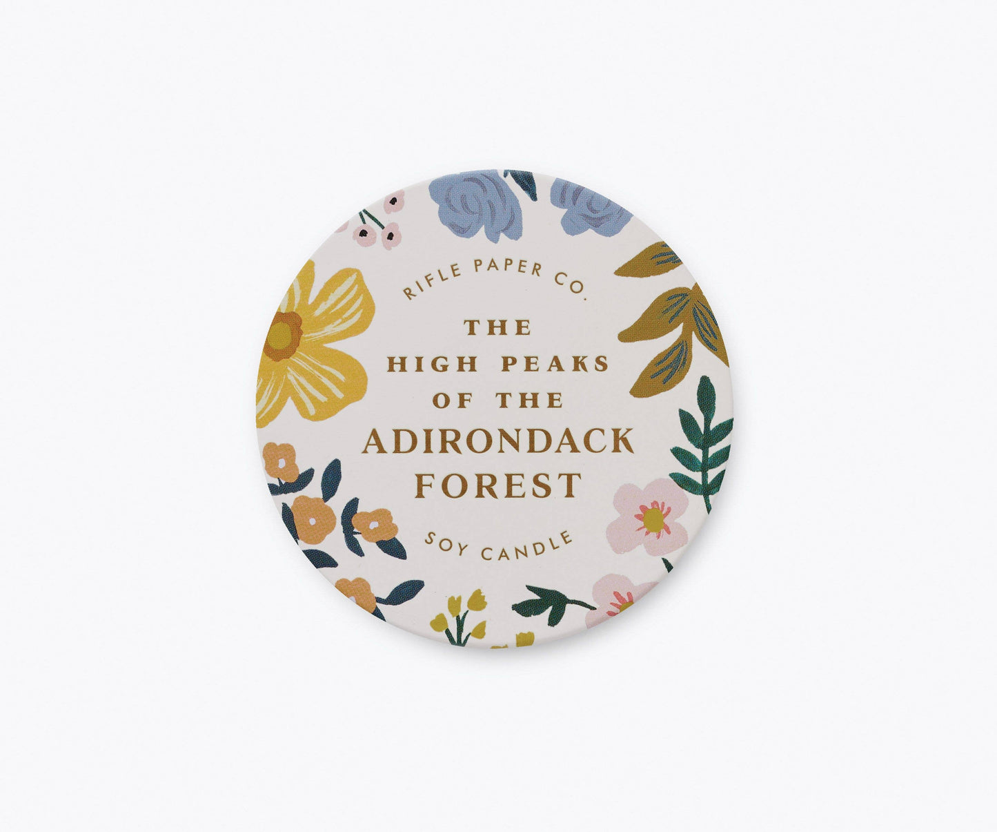 The High Peaks of the Adirondacks Forest Tin Candle