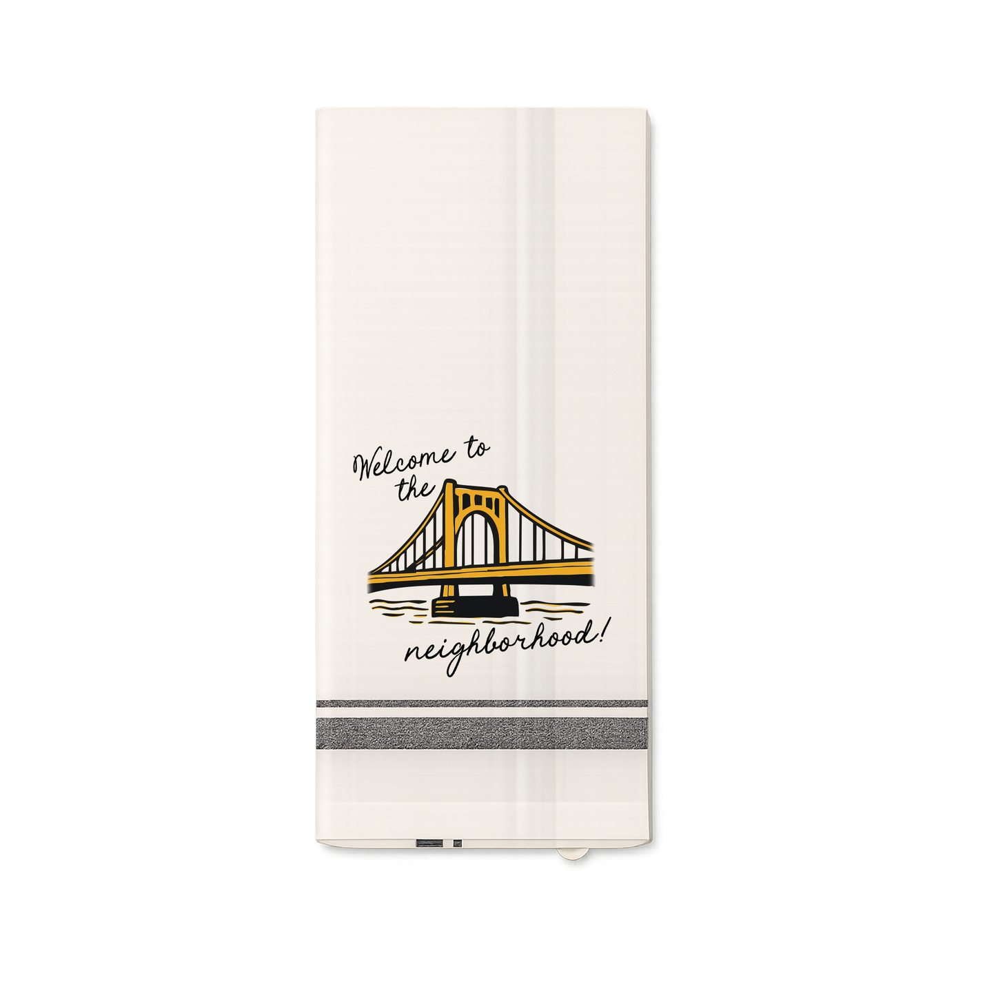 Welcome to The Neighboorhood Pittsburgh Towel