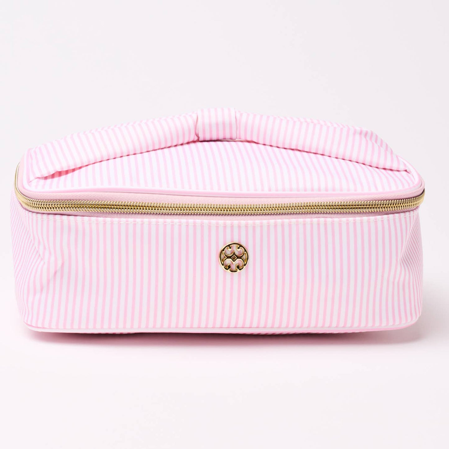 Make Me Blush Makeup Bag - Pink Stripe