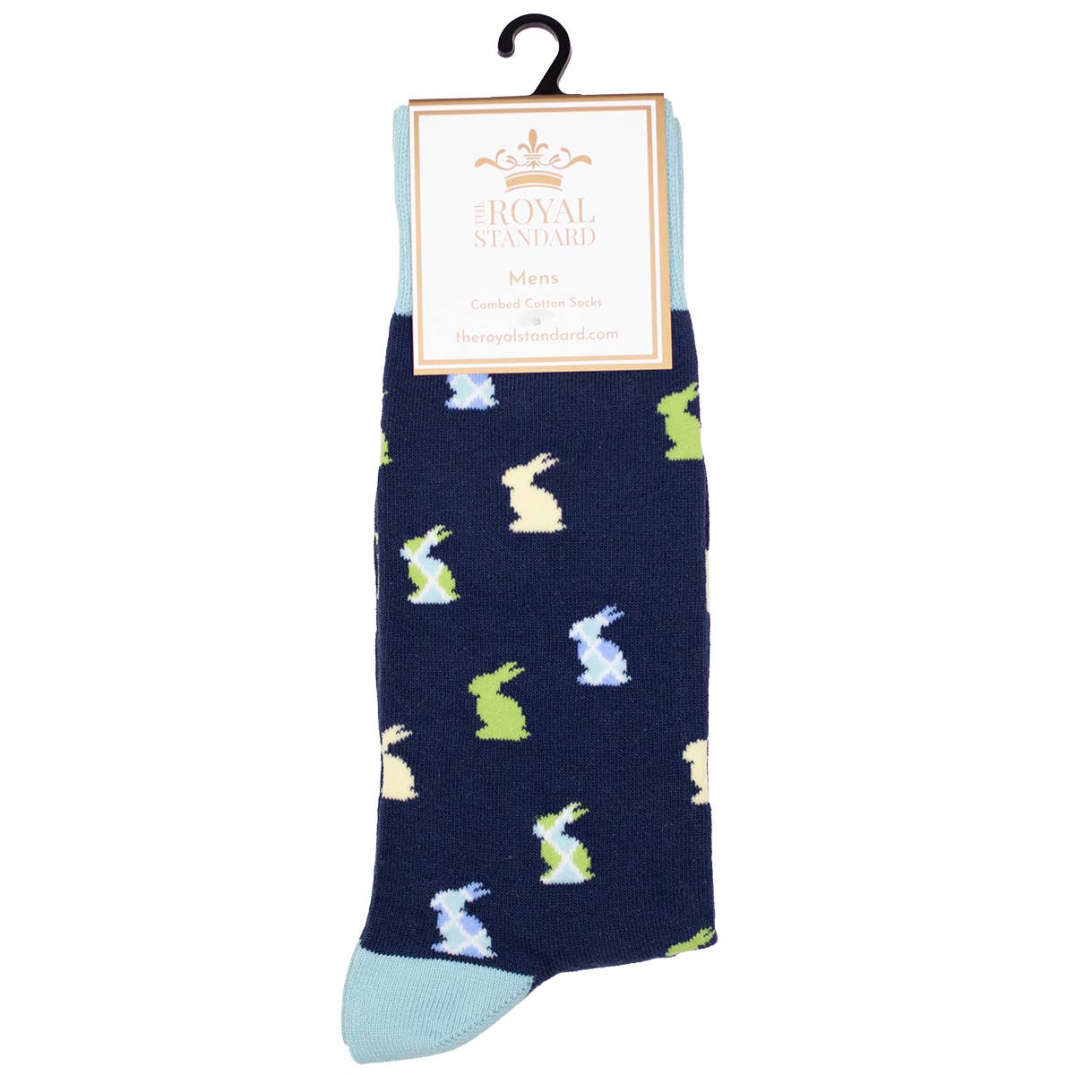 Men's Dress Socks - Argyle Bunny