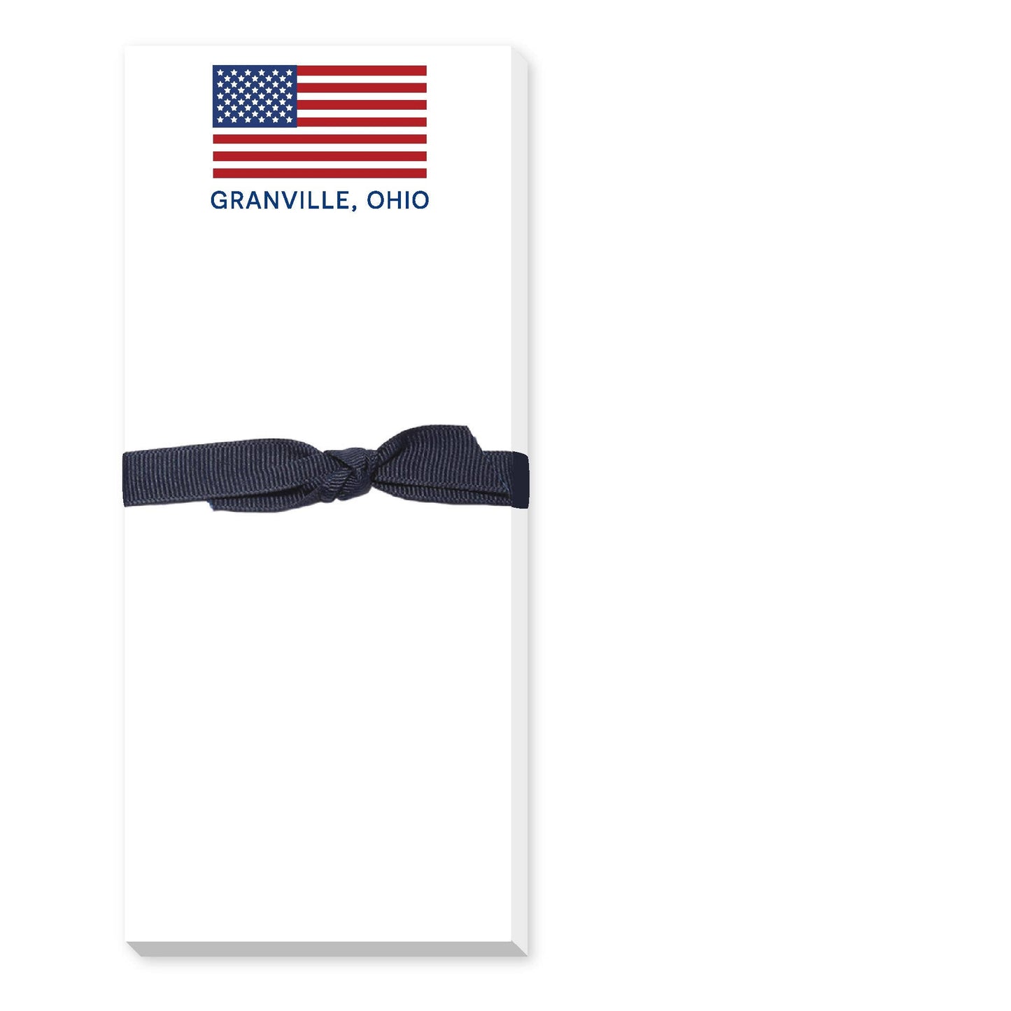 USA Flag Skinnie Notepad - Greensburg PA