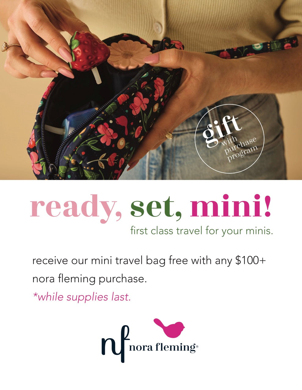Ready, Set, Mini! Travel Bag (PROMO)