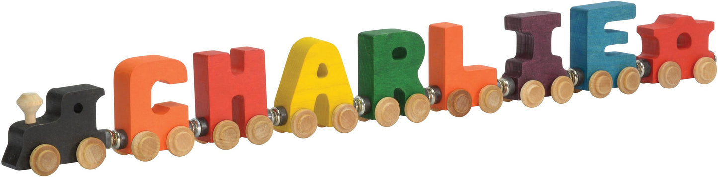 Name Train Letters - Purple