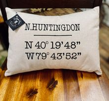 GPS North Huntingdon Pillow