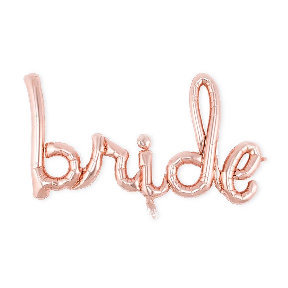 Foil Balloon Decoration - Bride