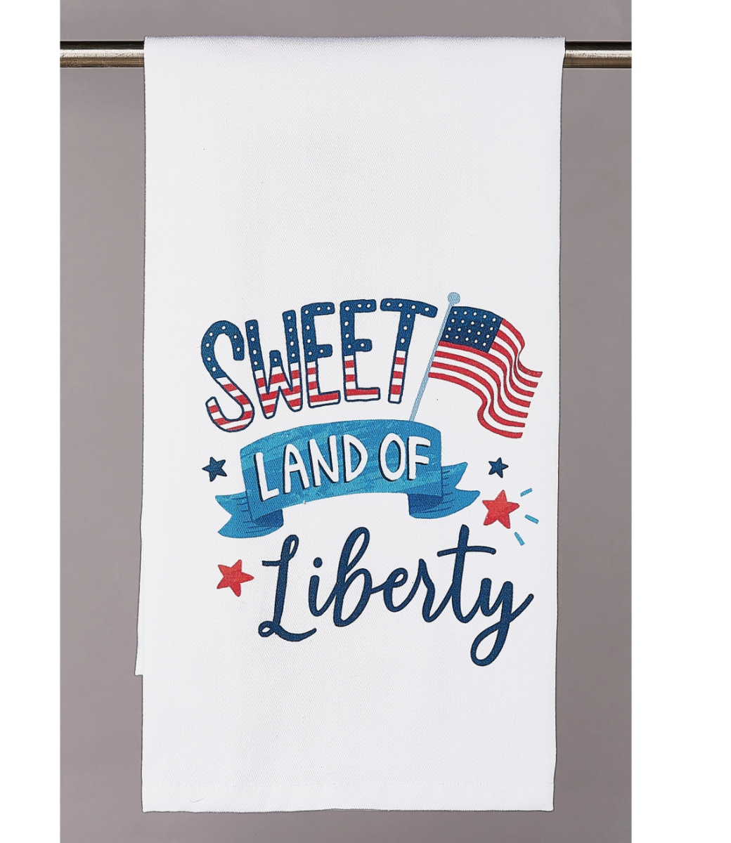 Sweet Land Of Liberty Tea Towel