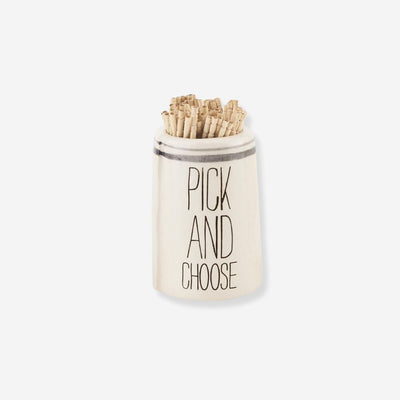 Toothpick Holders & Serving Picks