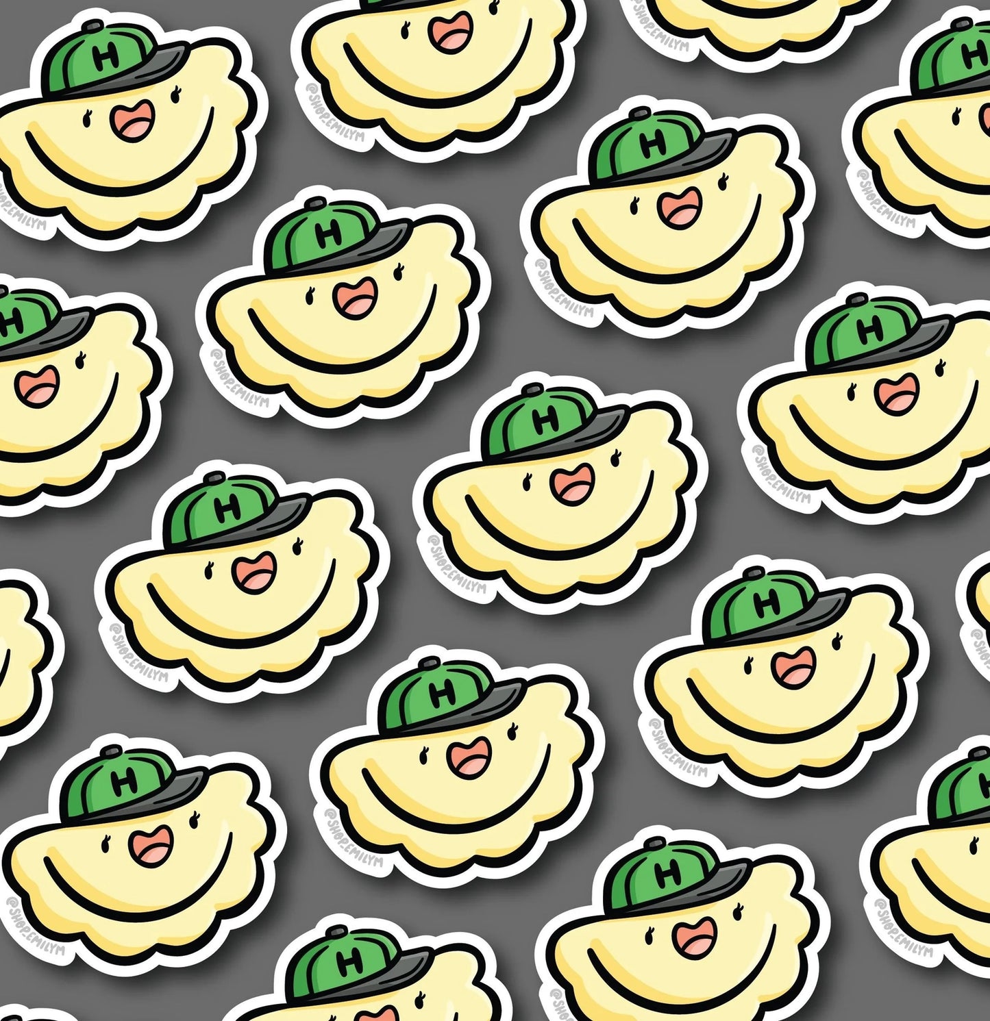 Pittsburgh Jalapeño Pierogi Sticker Vinyl Sticker