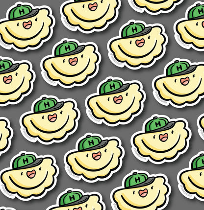 Pittsburgh Jalapeño Pierogi Sticker Vinyl Sticker