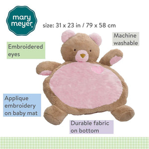 Pink Bear Baby Mat