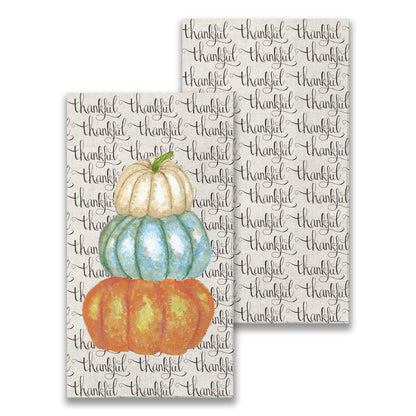 Thankful Pumpkins Paper Guest Towel Set