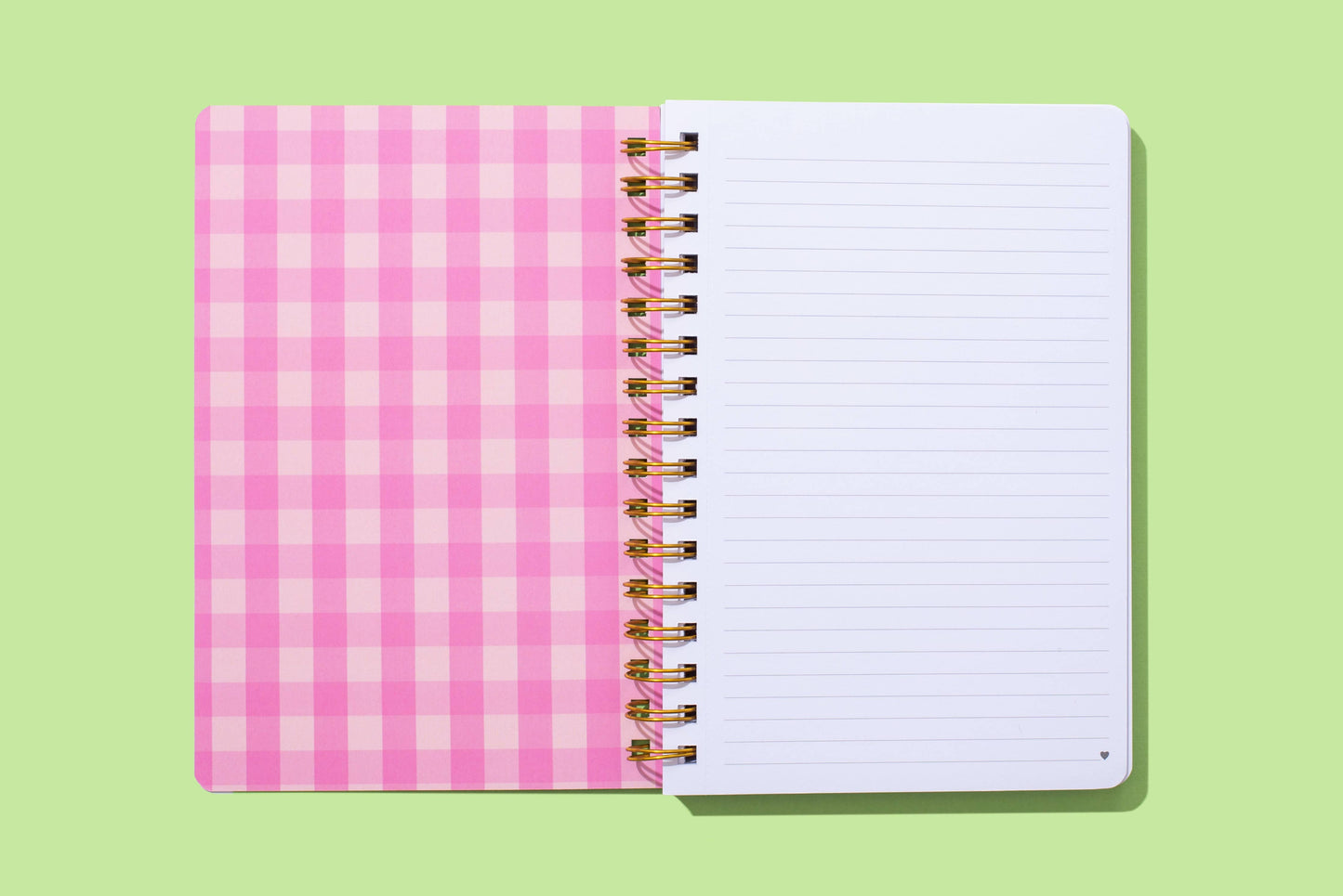 Pink with Wildflowers Hardcover Notebook
