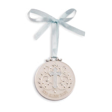 Load image into Gallery viewer, God Bless Baby Keepsake Medallion - Blue